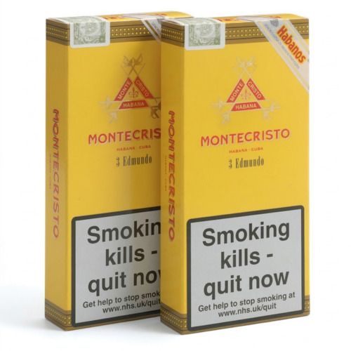 Montecristo Edmundo Cigar - 2 x Pack of 3 (6) Bundle Deal