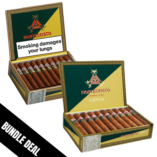 Montecristo Open J Cigar Box of 20 & Open Master Box of 20 (40 Cigars) Mixed Bundle Deal