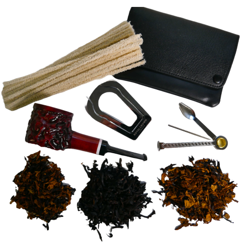Bens Mr Brog Second Hammer 62 Fishtail 9mm Filter Pipe Premium Pipe Tobacco Sampler