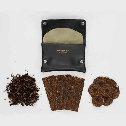 Mysteries Of McConnell Pipe Tobacco Presented in CGars Leather Pouch - 25g