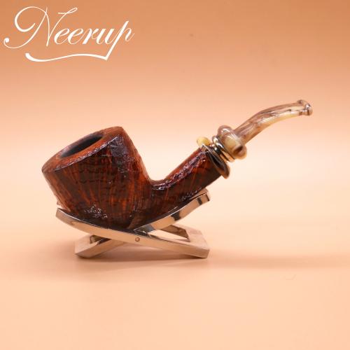 Neerup Structure Series gr 3 Smooth Bent 9mm Filter Fishtail Pipe (NEER211)