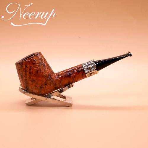 P Jeppesen Boutique gr 3 Smooth 9mm Bent  Fishtail Pipe (NEER284)