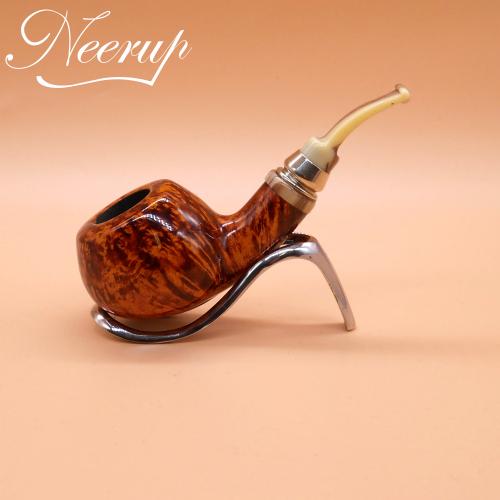 Neerup Classic Series gr 3 Smooth Bent 9mm Filter Fishtail Pipe (NEER314)