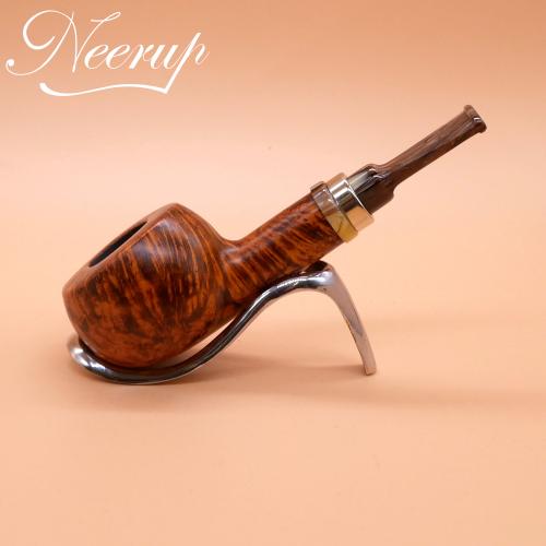 Neerup Classic Series gr 4 Smooth Straight 9mm Filter Fishtail Pipe (NEER343)