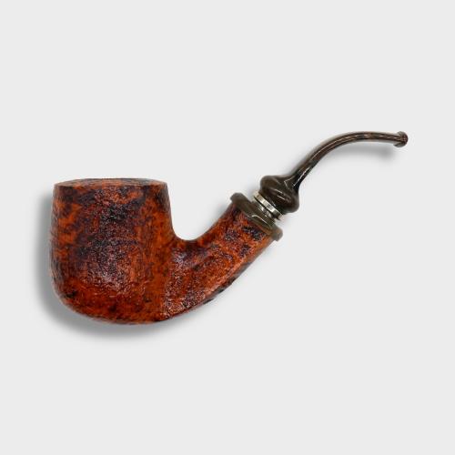 Neerup Structure Series gr 3 Sandblast Bent 9mm Filter Fishtail Pipe (NEER377)