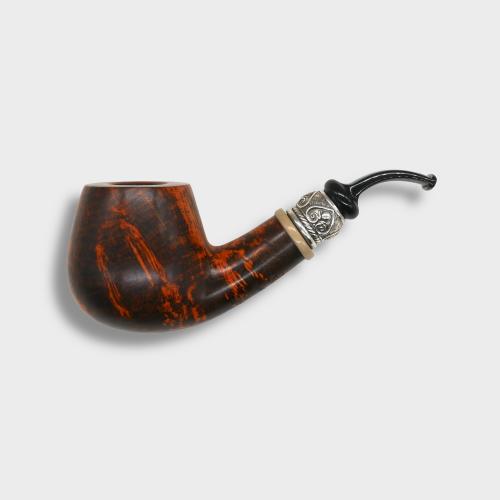 P Jeppesen Boutique gr 3 Smooth 9mm Bent Fishtail Pipe (NEER412)
