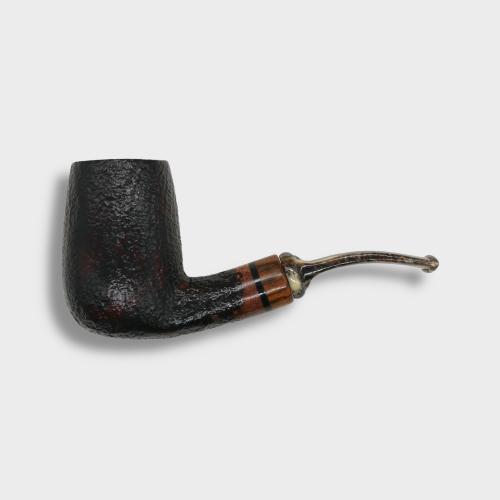 P Jeppesen IDA Handmade gr 4 Rustic Bent 9mm Filter Fishtail Pipe (NEER419)
