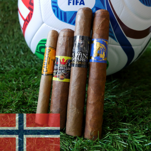 NORWAY World Cup 2026 Sampler - England v Norway - 4 Cigars