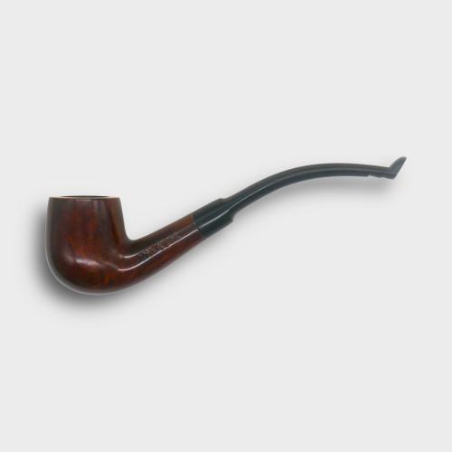 SLIGHT SECONDS Orlik 3/4 OZ Briar Dental Bent Metal Filter Pipe (OR127)