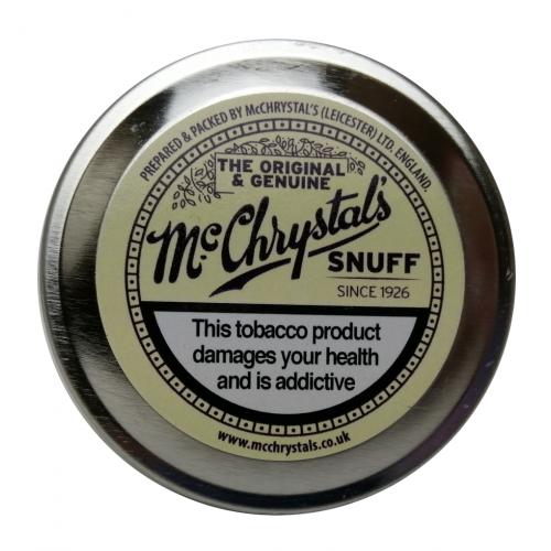 McChrystals Original & Genuine - Snuff Small Tin - 4.5g