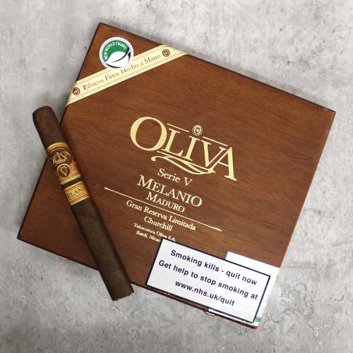 Oliva Serie V Melanio Gran Reserva Limitada Maduro Churchill Cigar - Box of 10