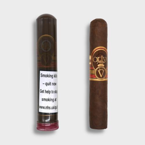 Oliva Serie V Double Robusto Tubos Cigar - 1 Single
