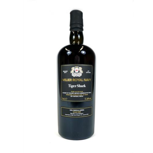 Velier Royal Navy Tiger Shark Pure Vatted Rum - 70cl 57.18%