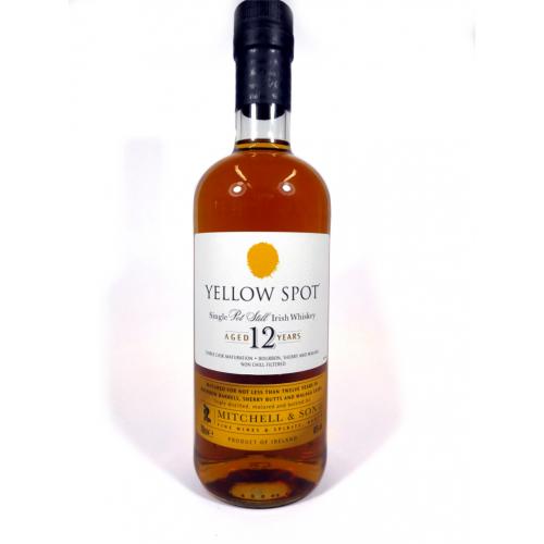 Yellow Spot 12 Year Old Single Pot Still Irish Whiskey - 70cl 46%