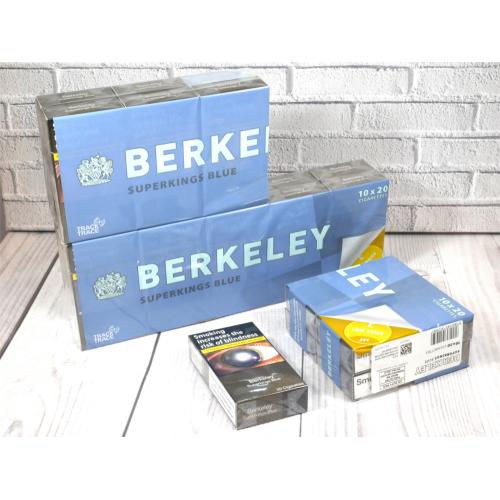 Berkeley Blue Superking - 20 Packs of 20 Cigarettes (400)