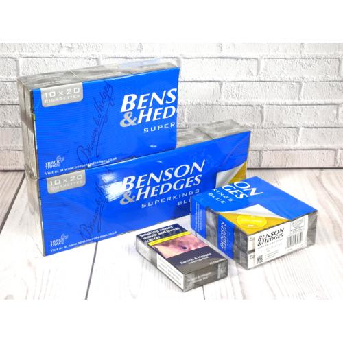 Benson & Hedges Blue Superking - 20 Packs of 20 Cigarettes (400)