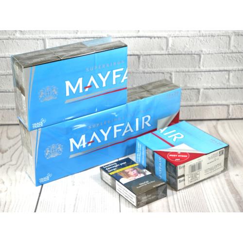 Mayfair Sky Blue Kingsize - 20 Packs of 20 Cigarettes (400)