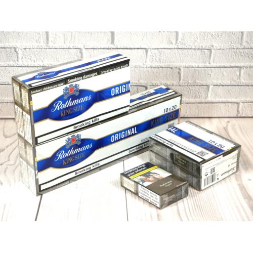 Rothmans Original Kingsize - 20 Packs of 20 Cigarettes (400)