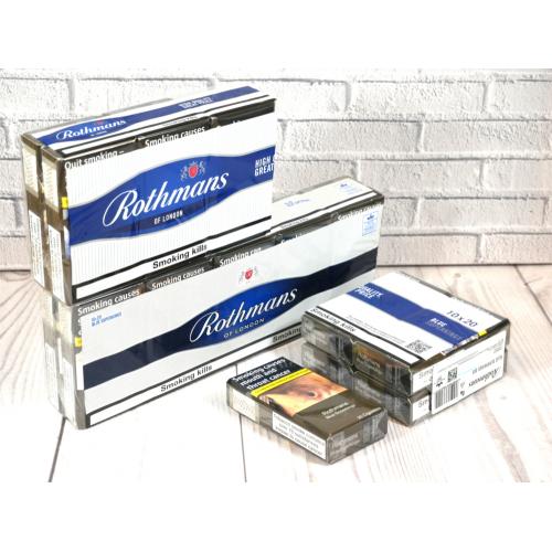 Rothmans Blue Superking - 20 Packs of 20 Cigarettes (400)