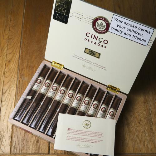 Joya De Nicaragua 50th Anniversary Cinco Decadas El General Cigar - Box of 10