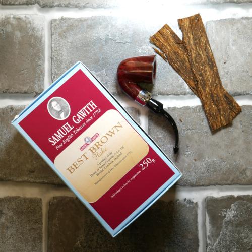 Samuel Gawith Best Brown Flake Pipe Tobacco 250g Box