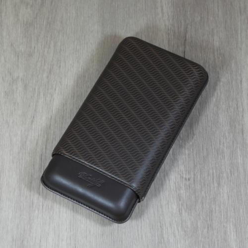 Davidoff Classic Essentials Enjoy XL-3 Cigar Case - 3 Cigars - Brown