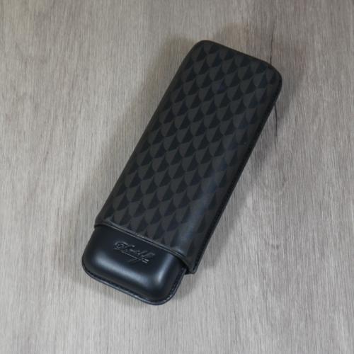 Davidoff Essentials Curing XL-2 Cigar Case - 2 Cigars RG 60 - Black