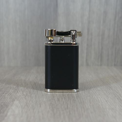 Chacom X Tsubota Metal Pipe Lighter - Black and Chrome