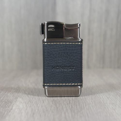 Honest Boyd Pipe Lighter and Case Set - Black Leather (HON01)