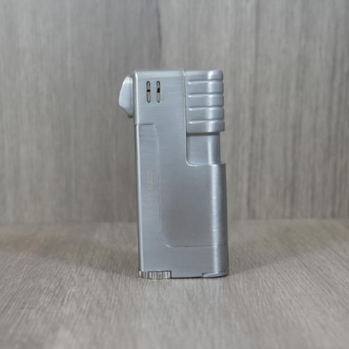 Vertigo by Lotus Governor Pipe Lighter With Tamper - Brushed Chrome