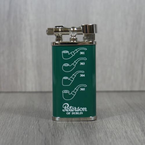 Peterson Pipe Lighter - Green Clover