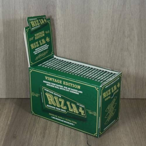 Rizla Vintage Edition Green Rolling Papers - 100 Packs