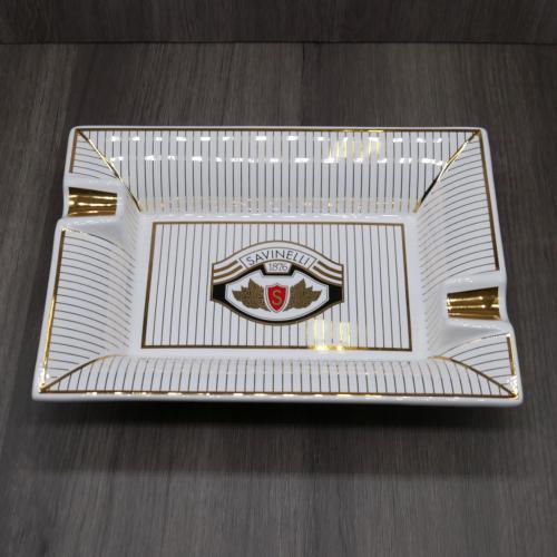 Savinelli Ceramic Cigar Ashtray with Logo (End of Line)