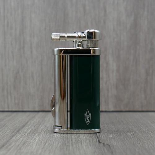 Savinelli Lacquered Pipe Lighter - Green