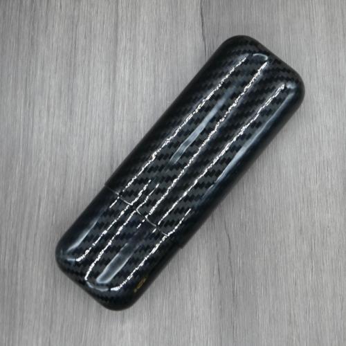 Carbon Fibre cigar case - 2 Cigar Case - 58 Ring Gauge