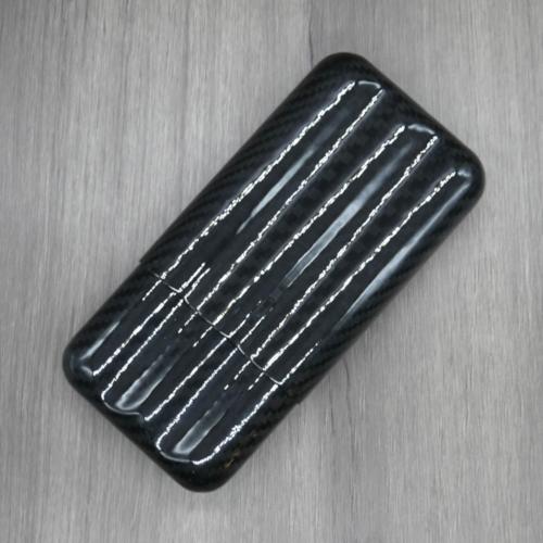 Carbon Fibre cigar case - 3 Cigar Case - 58 Ring Gauge