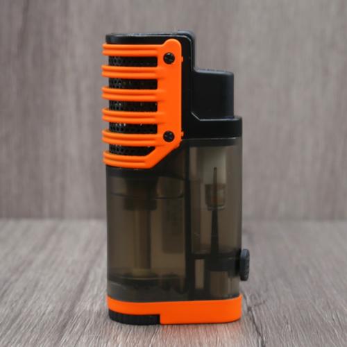 Atomic Maximus II Triple Jet Cigar Lighter - Orange