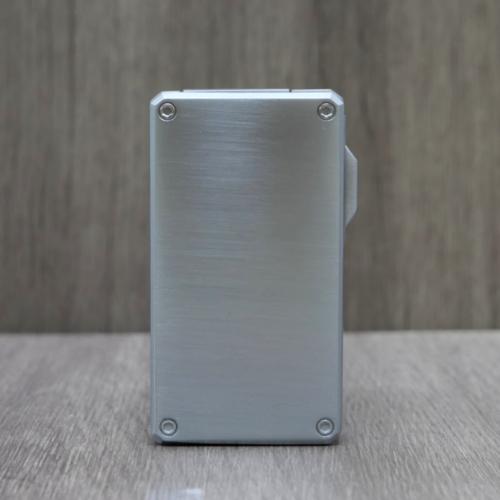 Vertigo Lotus Drone - Jet Flame Lighter - Silver