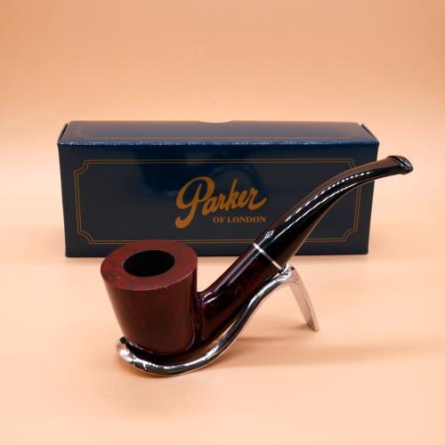 Parker Knight Bent Dublin Metal Filter Fishtail Pipe (PAR178)