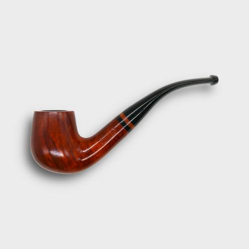 Parker Bruyere Bent Billiard Medium Metal Filter Fishtail Pipe (PAR203)