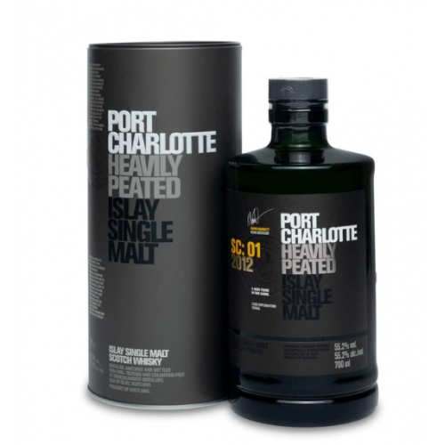Port Charlotte SC:01 2012 9 Year Old - 55.2% 70cl