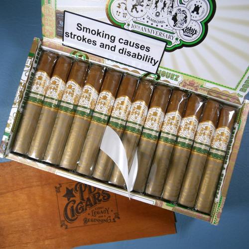 PDR Flores y Rodriguez 10th Anniversary Reserva Limitada Robusto Cigar - Box of 24