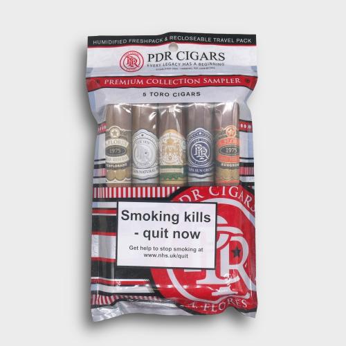 PDR Toro Cigar Selection Fresh Pack - 5 Cigars