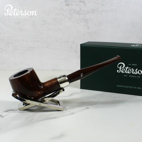 Peterson Ashford 606 Silver Mounted Cumberland Fishtail Pipe (PE1692)