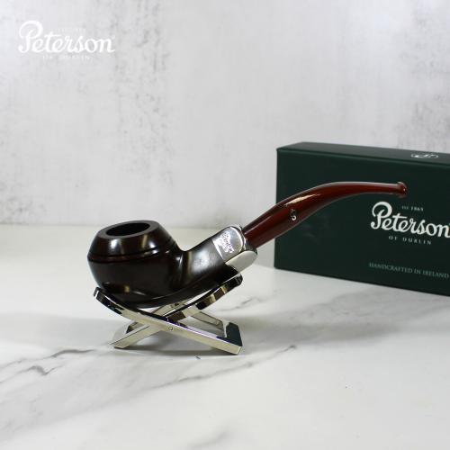 Peterson Ashford 80s Silver Mounted Cumberland Fishtail Pipe (PE1752)