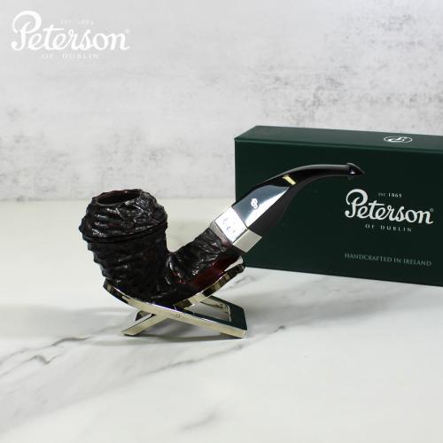 Peterson Sherlock Holmes Hansom Rustic P Lip Pipe (PE1860)