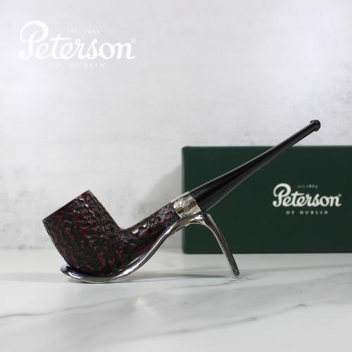 Peterson Donegal Rocky 15 Fishtail Nickel Mounted Pipe (PE1863)