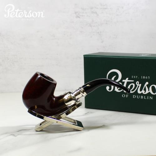 Peterson Red Spigot X220 Silver Mount Fishtail Pipe (PE1932)