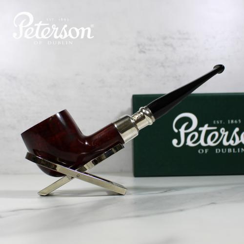 Peterson Red Spigot 606 Silver Mount Fishtail Pipe (PE1939)