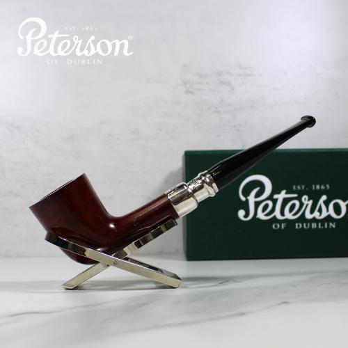 Peterson Red Spigot 120 Silver Mount Fishtail Pipe (PE1942)